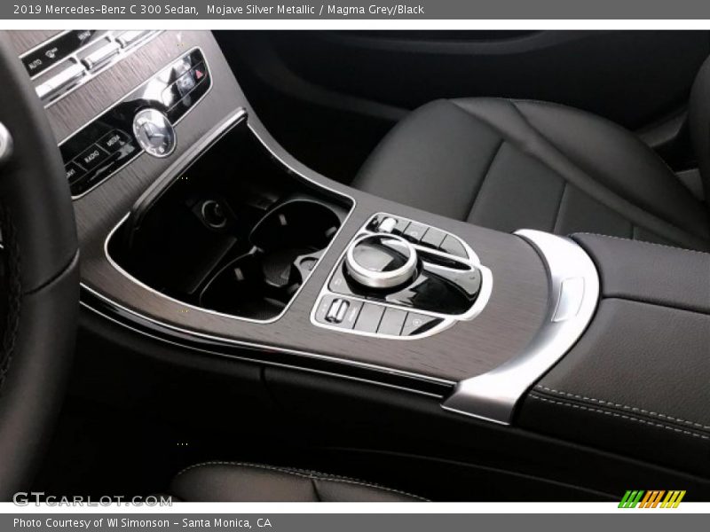 Mojave Silver Metallic / Magma Grey/Black 2019 Mercedes-Benz C 300 Sedan