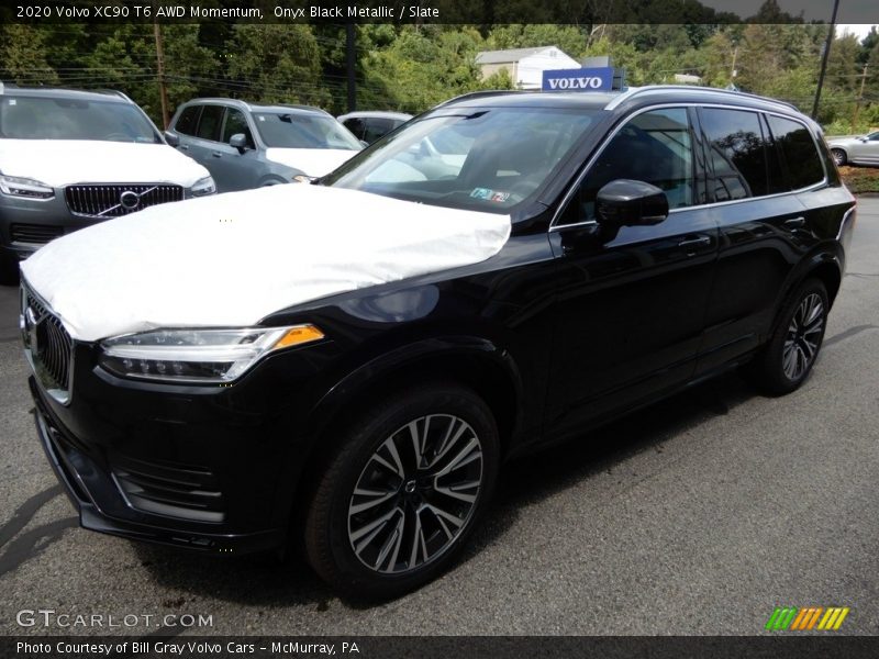 Onyx Black Metallic / Slate 2020 Volvo XC90 T6 AWD Momentum