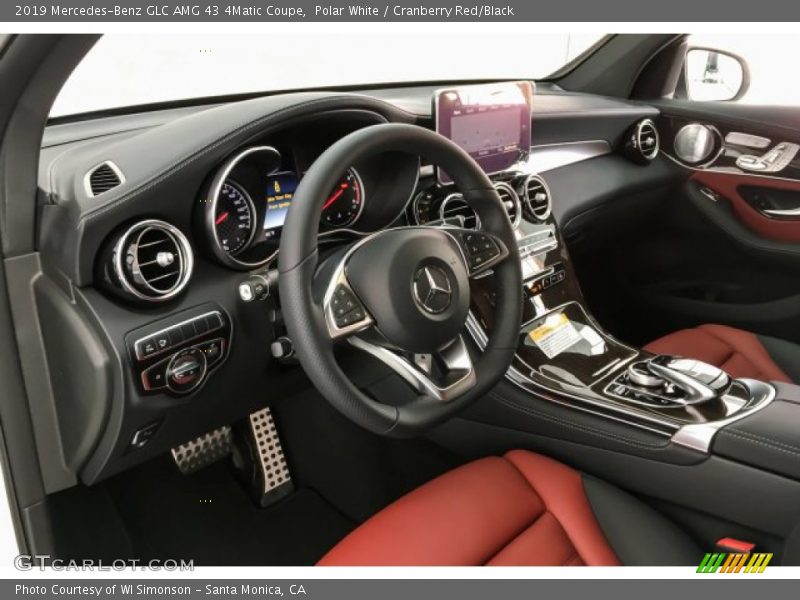 Dashboard of 2019 GLC AMG 43 4Matic Coupe