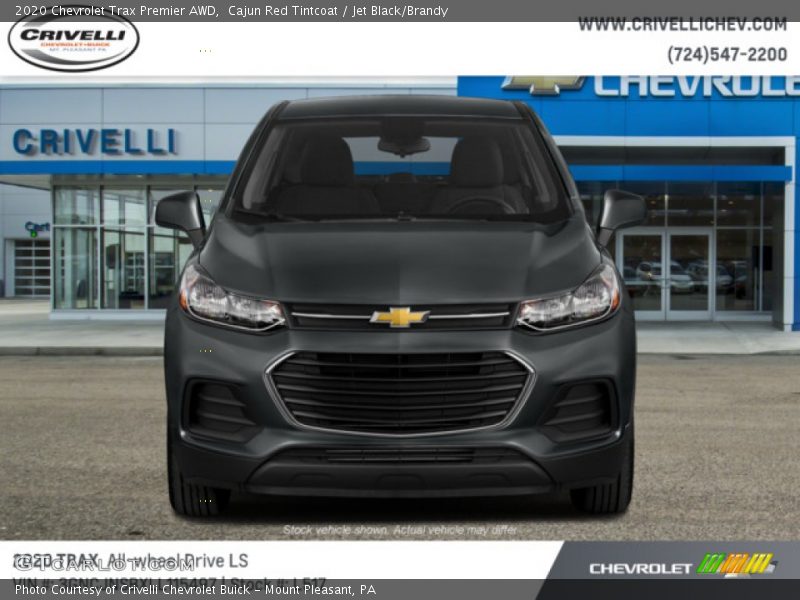 Cajun Red Tintcoat / Jet Black/Brandy 2020 Chevrolet Trax Premier AWD