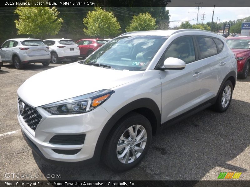Molten Silver / Gray 2019 Hyundai Tucson Value