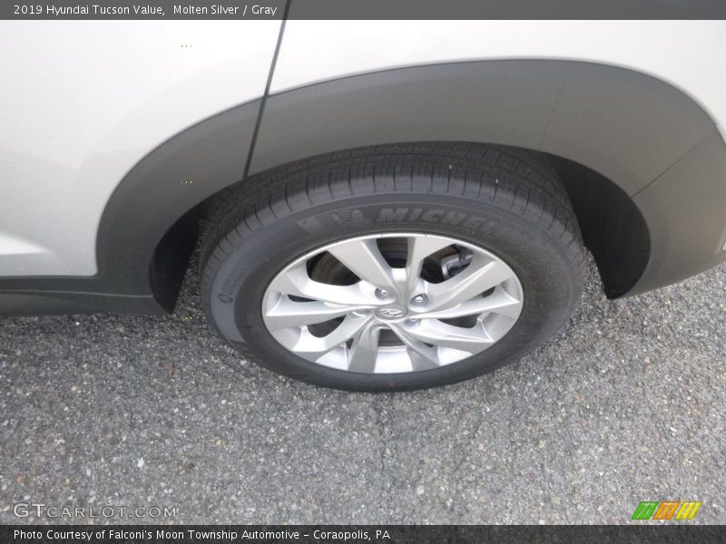 Molten Silver / Gray 2019 Hyundai Tucson Value