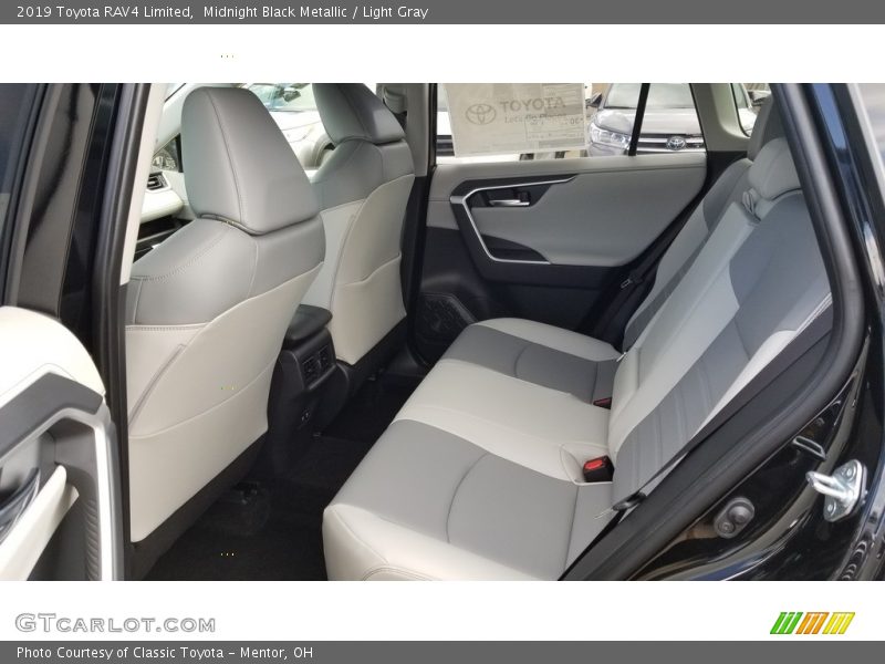 Rear Seat of 2019 RAV4 Limited