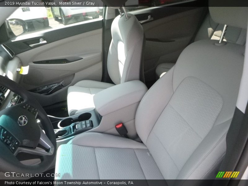 Molten Silver / Gray 2019 Hyundai Tucson Value