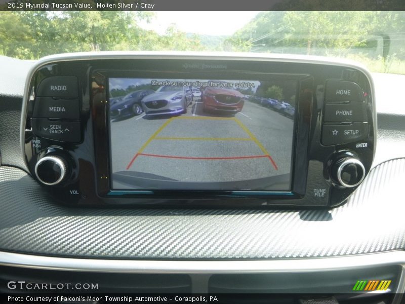 Molten Silver / Gray 2019 Hyundai Tucson Value