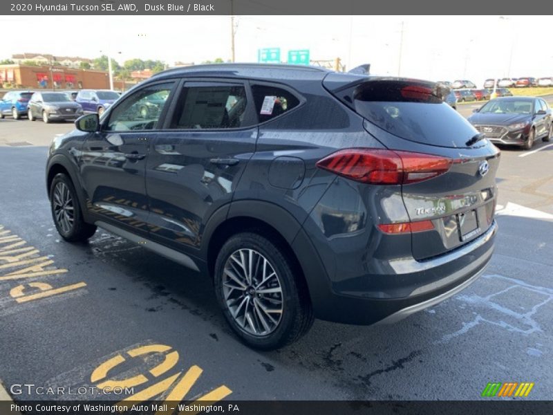 Dusk Blue / Black 2020 Hyundai Tucson SEL AWD