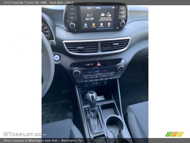 Controls of 2020 Tucson SEL AWD