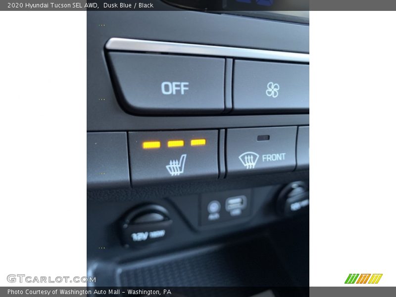 Controls of 2020 Tucson SEL AWD