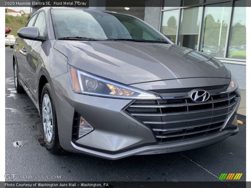 Fluid Metal / Gray 2020 Hyundai Elantra SE