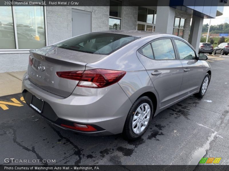 Fluid Metal / Gray 2020 Hyundai Elantra SE