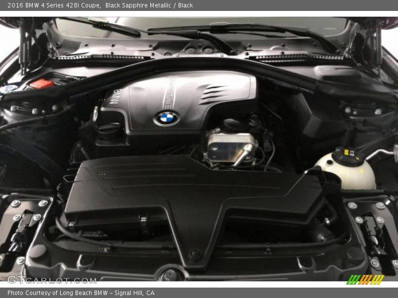 Black Sapphire Metallic / Black 2016 BMW 4 Series 428i Coupe