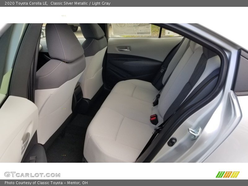 Classic Silver Metallic / Light Gray 2020 Toyota Corolla LE