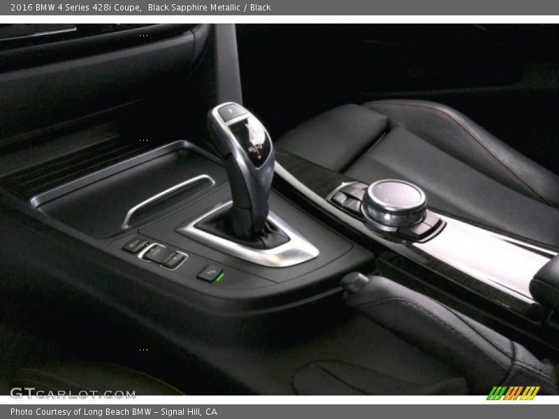 Black Sapphire Metallic / Black 2016 BMW 4 Series 428i Coupe