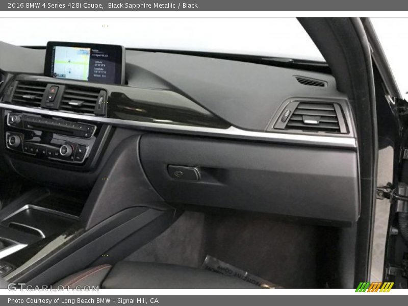 Black Sapphire Metallic / Black 2016 BMW 4 Series 428i Coupe