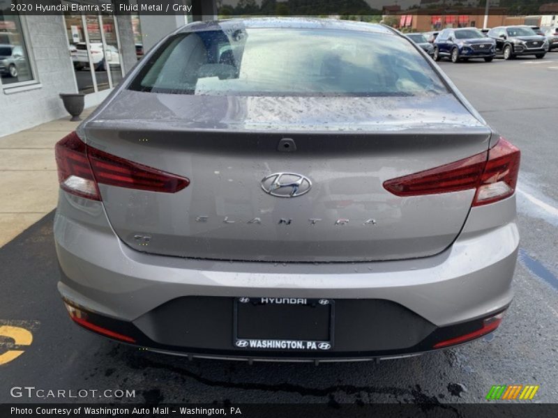 Fluid Metal / Gray 2020 Hyundai Elantra SE