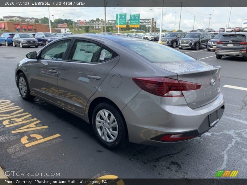 Fluid Metal / Gray 2020 Hyundai Elantra SE
