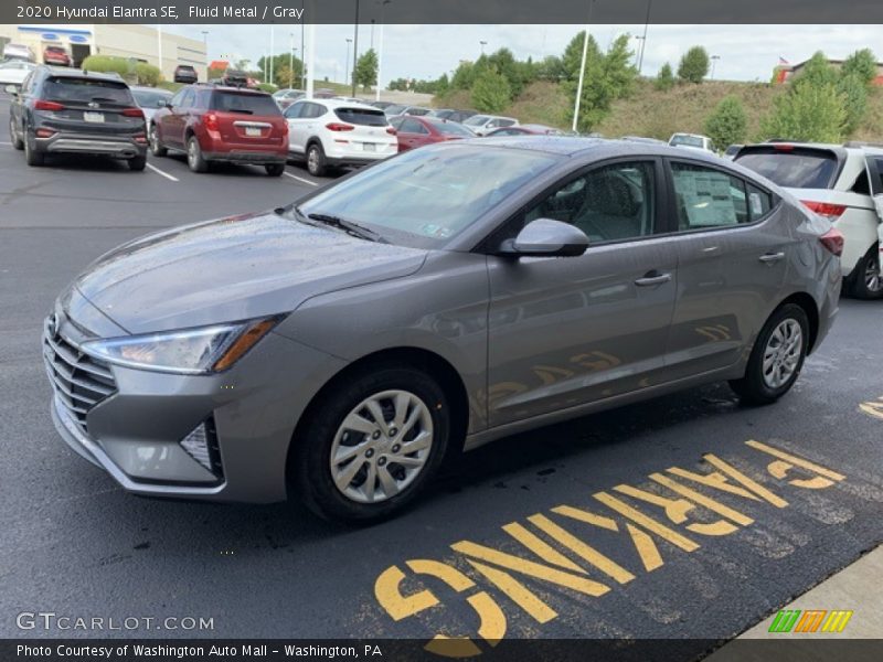 Fluid Metal / Gray 2020 Hyundai Elantra SE