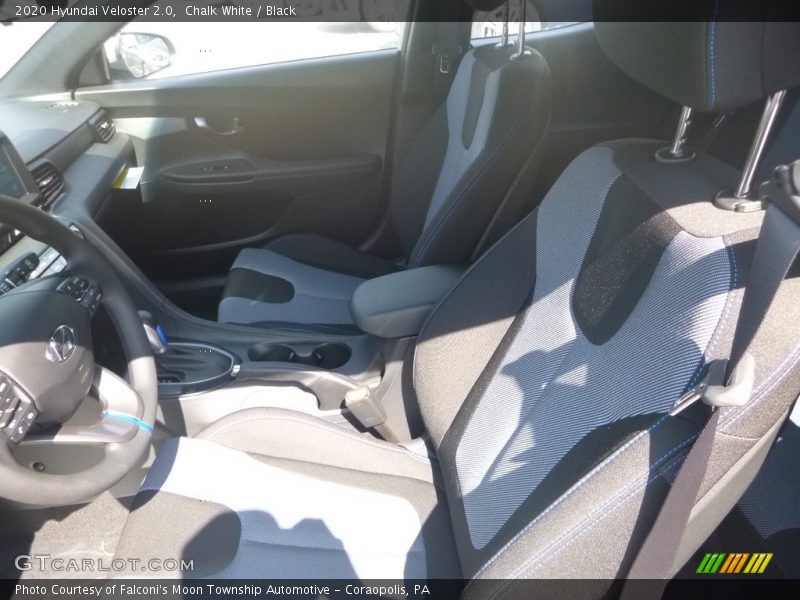 Front Seat of 2020 Veloster 2.0