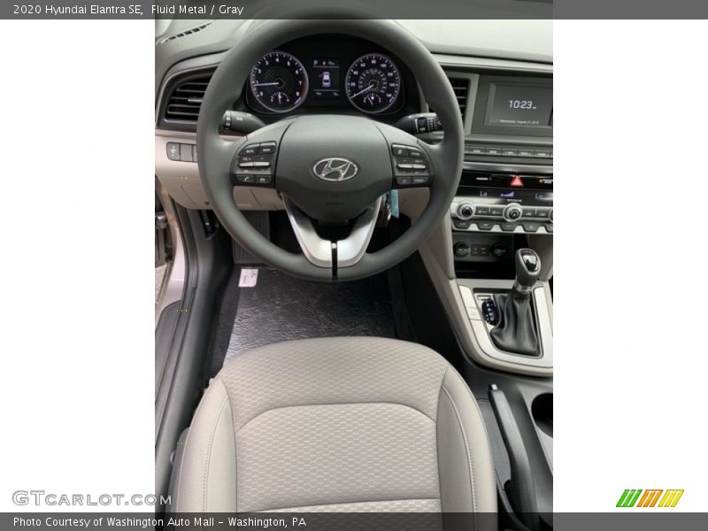 Fluid Metal / Gray 2020 Hyundai Elantra SE