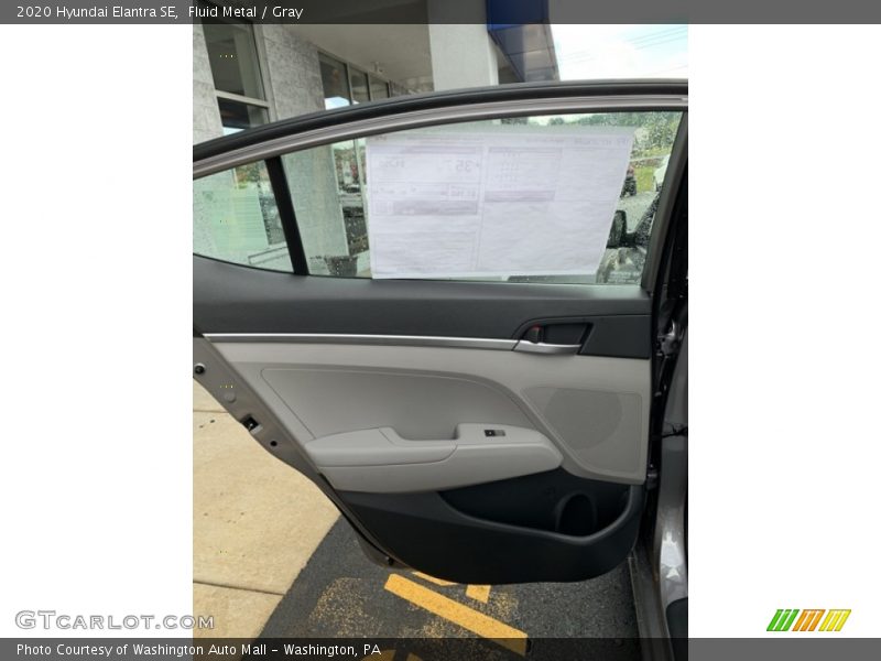 Fluid Metal / Gray 2020 Hyundai Elantra SE
