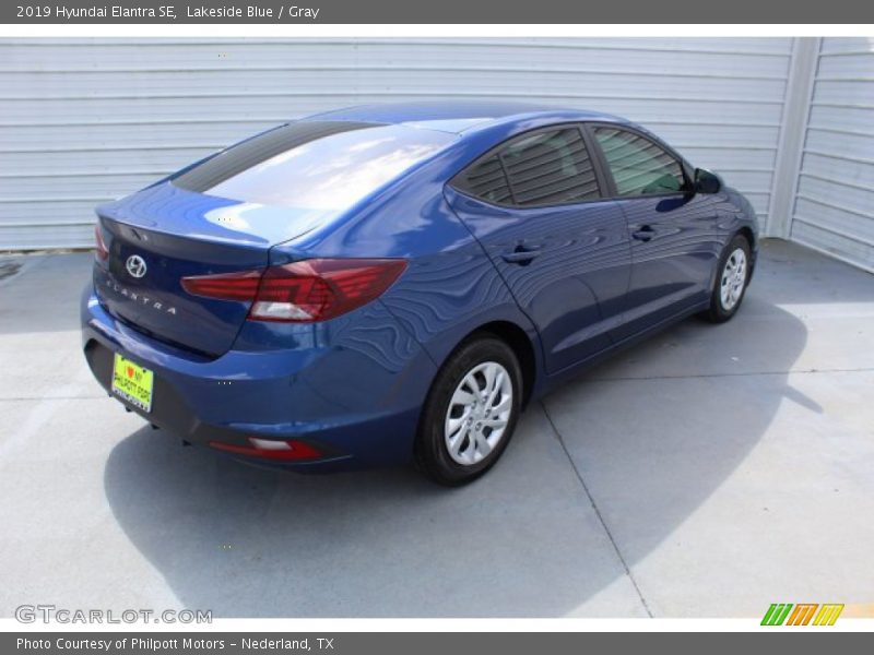 Lakeside Blue / Gray 2019 Hyundai Elantra SE