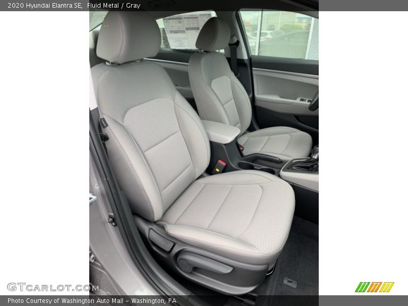 Fluid Metal / Gray 2020 Hyundai Elantra SE