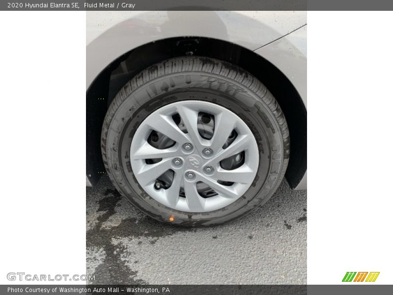 Fluid Metal / Gray 2020 Hyundai Elantra SE