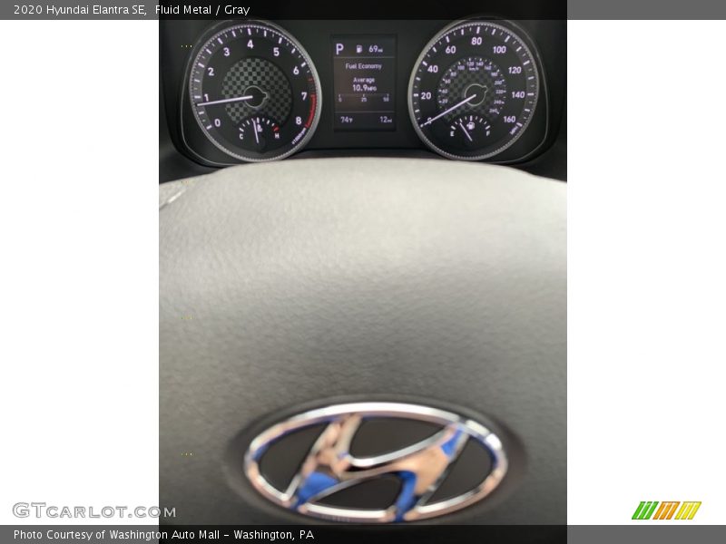 Fluid Metal / Gray 2020 Hyundai Elantra SE