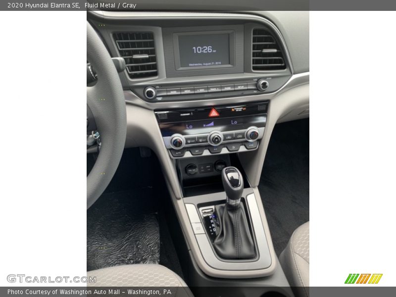 Fluid Metal / Gray 2020 Hyundai Elantra SE