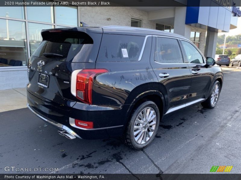 Becketts Black / Black 2020 Hyundai Palisade Limited AWD