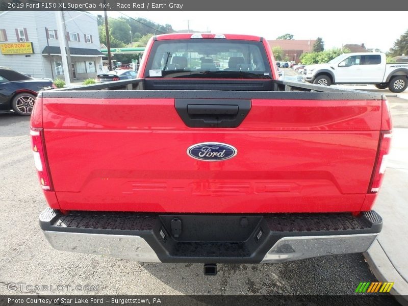 Race Red / Earth Gray 2019 Ford F150 XL SuperCab 4x4