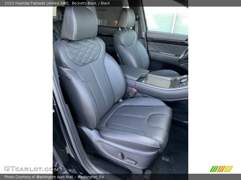 Front Seat of 2020 Palisade Limited AWD