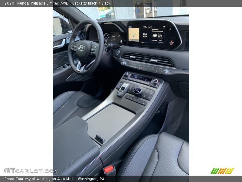 Dashboard of 2020 Palisade Limited AWD