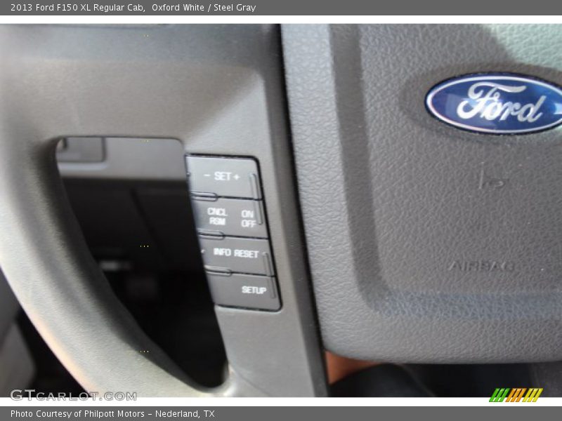 Oxford White / Steel Gray 2013 Ford F150 XL Regular Cab