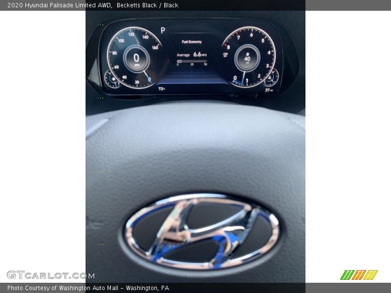  2020 Palisade Limited AWD Limited AWD Gauges