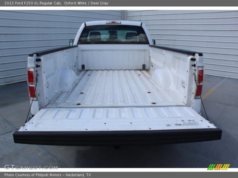Oxford White / Steel Gray 2013 Ford F150 XL Regular Cab