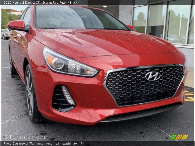 Scarlet Red Pearl / Black 2019 Hyundai Elantra GT