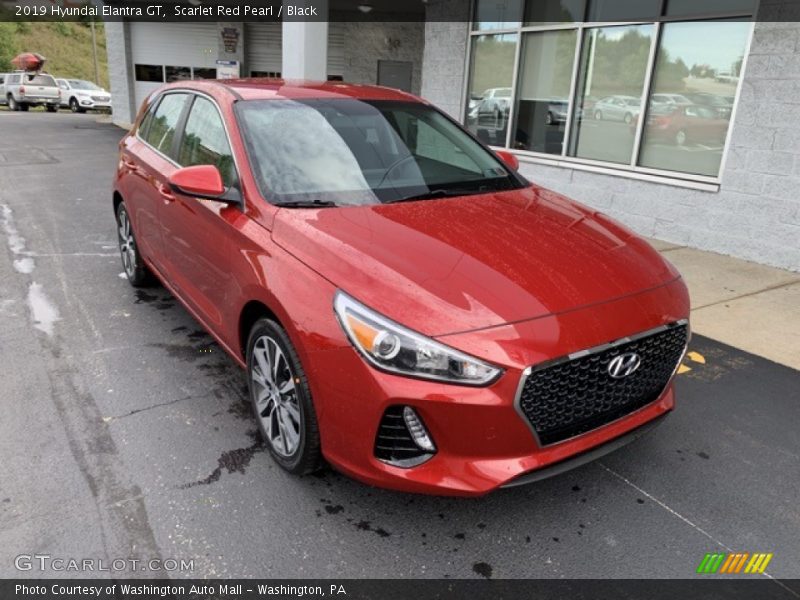 Scarlet Red Pearl / Black 2019 Hyundai Elantra GT