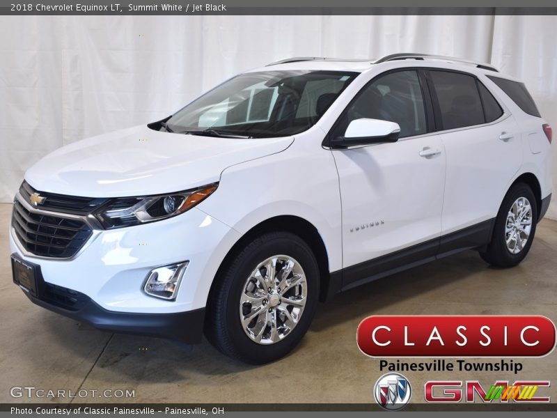 Summit White / Jet Black 2018 Chevrolet Equinox LT