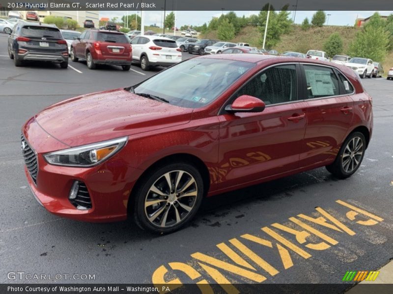 Scarlet Red Pearl / Black 2019 Hyundai Elantra GT