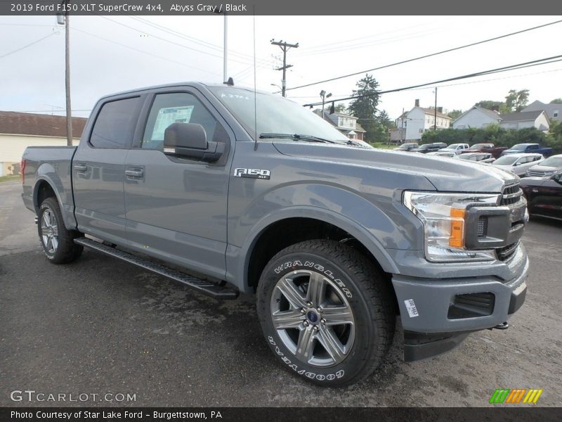 Abyss Gray / Black 2019 Ford F150 XLT SuperCrew 4x4