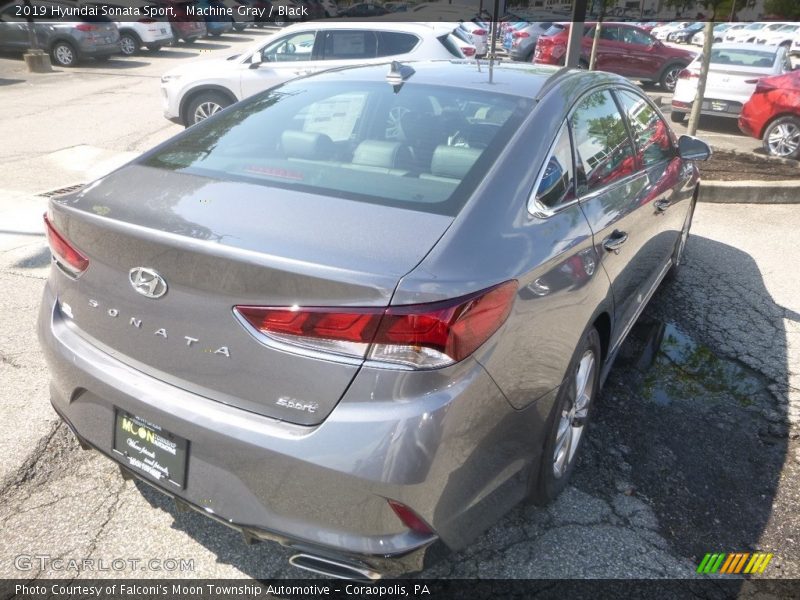 Machine Gray / Black 2019 Hyundai Sonata Sport