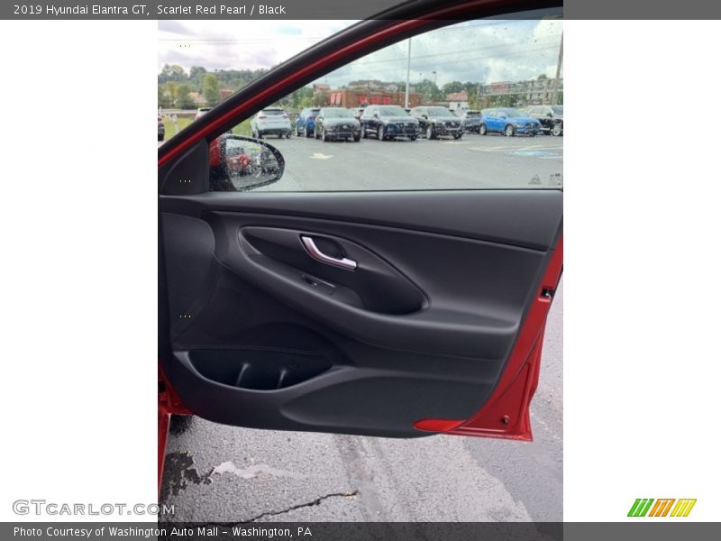 Scarlet Red Pearl / Black 2019 Hyundai Elantra GT