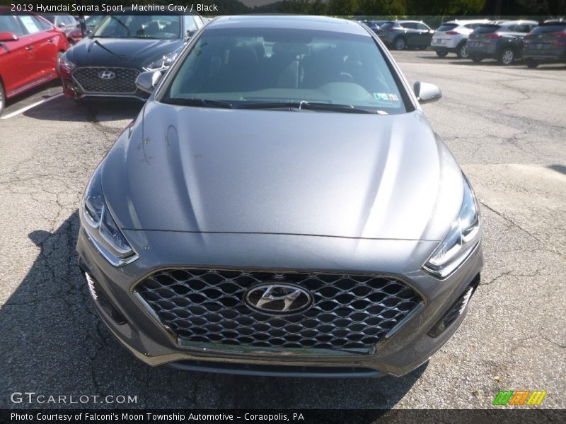Machine Gray / Black 2019 Hyundai Sonata Sport