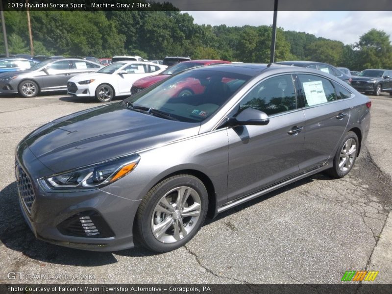 Machine Gray / Black 2019 Hyundai Sonata Sport