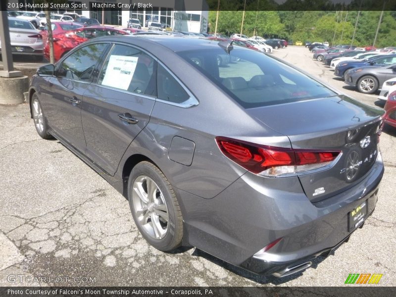 Machine Gray / Black 2019 Hyundai Sonata Sport