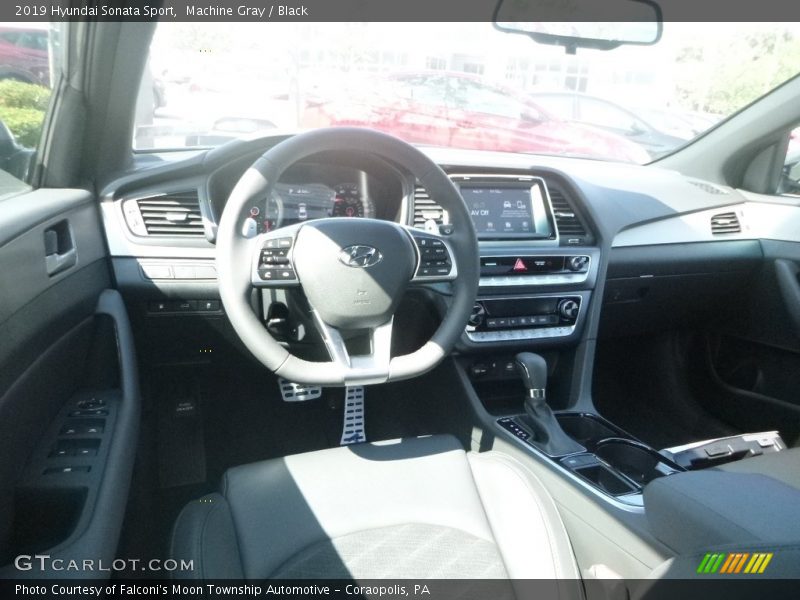 Machine Gray / Black 2019 Hyundai Sonata Sport