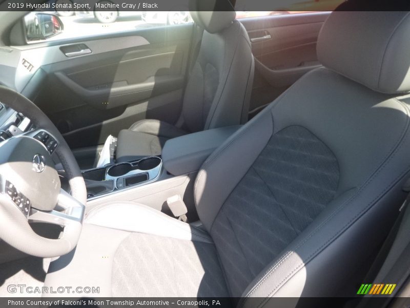 Machine Gray / Black 2019 Hyundai Sonata Sport