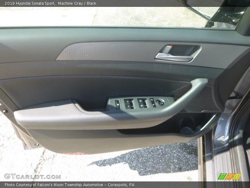 Machine Gray / Black 2019 Hyundai Sonata Sport
