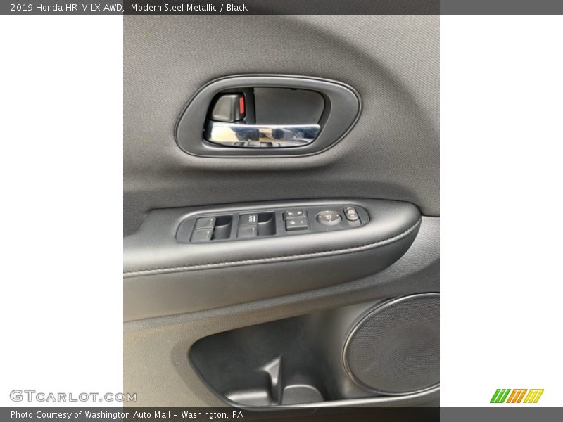 Modern Steel Metallic / Black 2019 Honda HR-V LX AWD